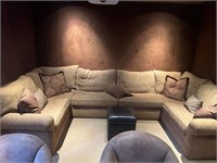 Custom Made Theater Sofa Couch Very Clean