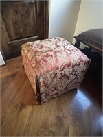 Marge Carson for Robb Stucky Rolling Ottoman