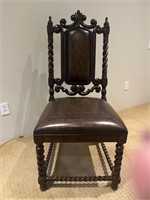 Maitland Smith Jacobean Style Dining Chair