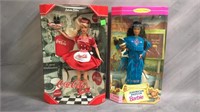 1998 coca-cola Barbie, 1996 American Indian Barbie