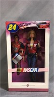 2006 nascar Barbie barbie collector pink label