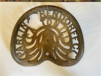 Vintage Metal Tractor Seat