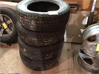 4 x 225/65R17 M&S tires