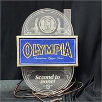 Olympia Beer Lighted Sign