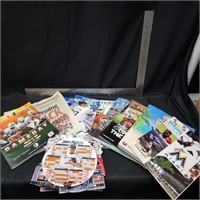 U of M and Marlins Magazines and Schedules of Past