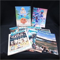 Marlins First Game/First Year Magazines and Progrs