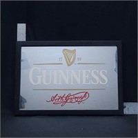 Guiness Beer Bar Mirror 18 W X 13 H