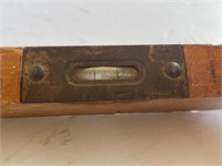 Vintage Wooden Stanley Handyman Level