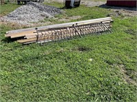 Metal Railing, Wood Planks 2x6/ 2x4