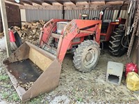 Massey Ferguson 375 4x4 Loader Tractor