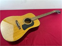 HANDCRAFTED WASHBURN ACOUSTIC GUITAR