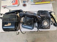 Vintage telephones