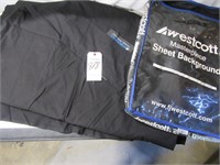 Westcott 10x12 Charcoal Gray Backdrop - Rag