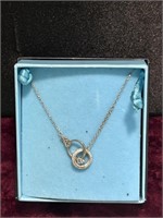 STER SILVER CZ NECKLACE
