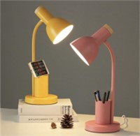 Nordic Table Desk LED Light Lamp Pen Holder