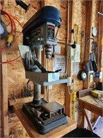 Ryobi 10-in bench drill press, dp-100, comes with