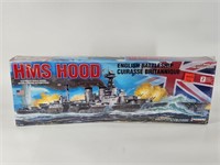 LINDBERG 1/400TH SCALE HMS HOOD - MODEL KIT NISB