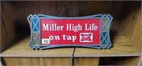 Miller High Life electric beer sign