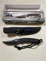 Blackhills Steel knife and sheath NIB