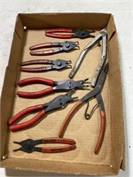 Snap Ring Pliers, Snapon. Blue Point & Mac
