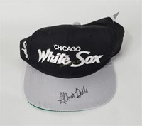 Mlb Albert Belle Signed White Sox Hat