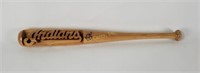 Mlb Indians Mini Bat Signed By 5 Players