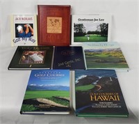 Golf Books - Hardcovers, Leather Bound Atlas