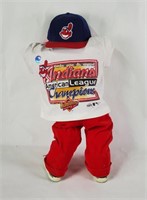 Indians '97 A L Champs Can't Look Doll