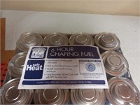 Case of 12 chafing fuel 6hour