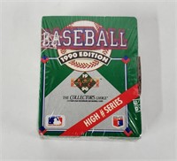 Sealed 1990 Upper Deck Mlb High Series Cards