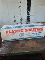 10'x100' plastic sheeting
