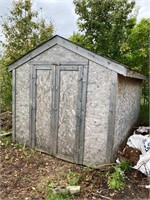 Garden shed, 8ft x 12 ft,   4 x 4 skids