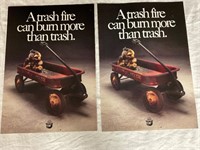 Trash Fire Posters 2 in the lot