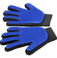 Upgrade Version Pet Grooming Glove - Gentle Deshed