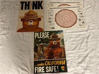 1970’s 4 Smokey Posters