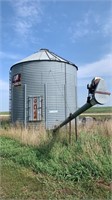 Grain bin with dryer **will need to be moved**