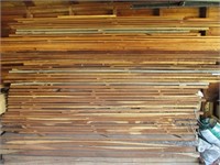 Large Quanitiy Of Black Cherry Dry Lumber Stored
