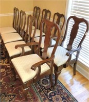 2) Captain Chairs, 6) side chairs