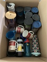 Box Lot Coffee Thermos and More (living room)