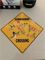 Hummingbird Crossing Sign (living room)