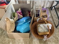 Large Lot of Baskets and More (living room)