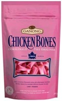Lot of  5 Ganong Chicken Bones Bags