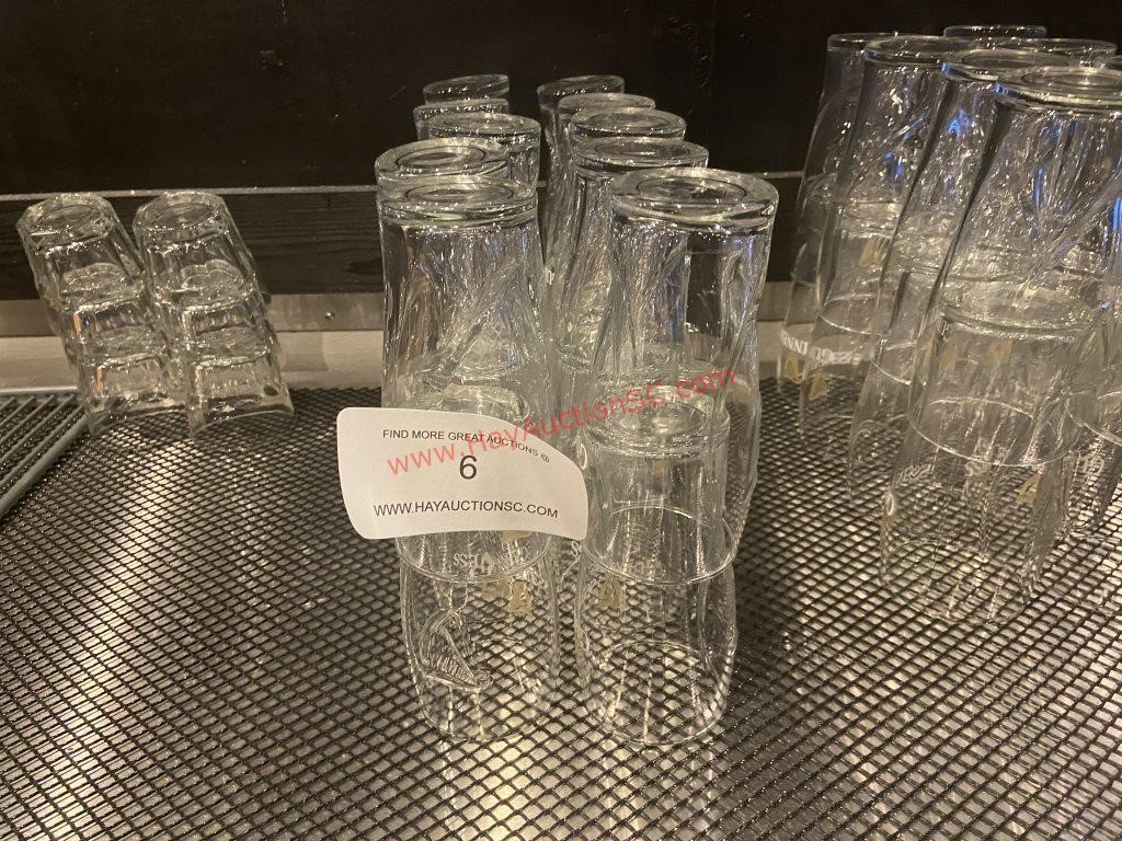 LOT - GUINESS BEER GLASSES.  ABOUT 20