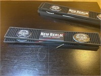 LOT - "NEW REALM" BAR MATS - NEW CONDITION
