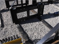 New skid steer pallet forks