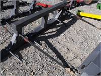 New skid steer double hay spear