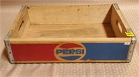 Pepsi Wood Soda Crate