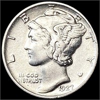 1927-D Mercury Dime CLOSELY UNCIRCULATED