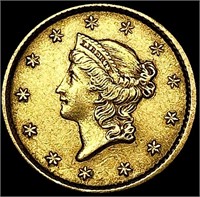 1854 Gold Dollar Pin UNCIRCULATED