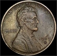 1909-S VDB Wheat Cent NEARLY UNCIRCULATED